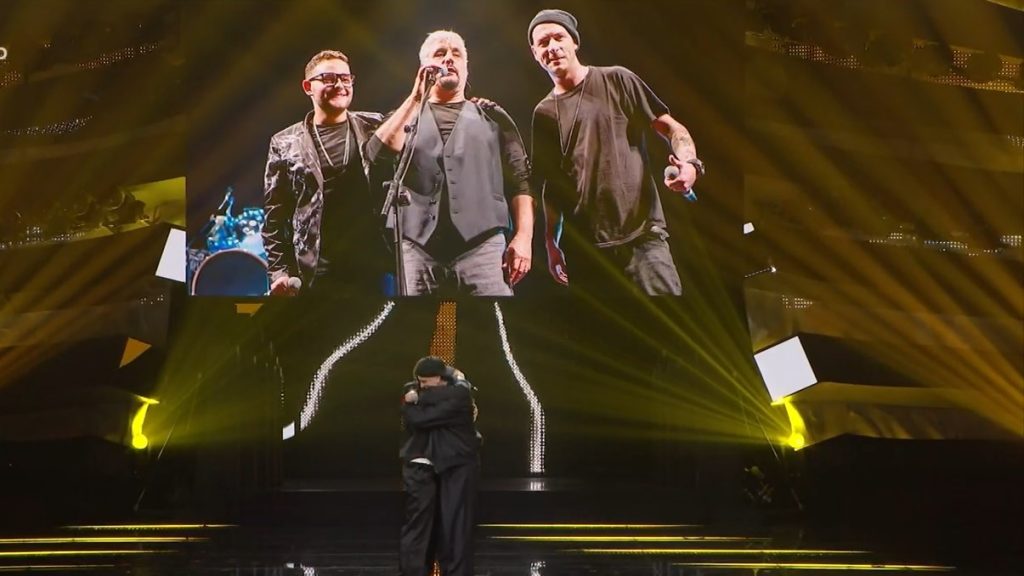 Rocco Hunt e Clementino e l’ omaggio a Pino Daniele a Sanremo