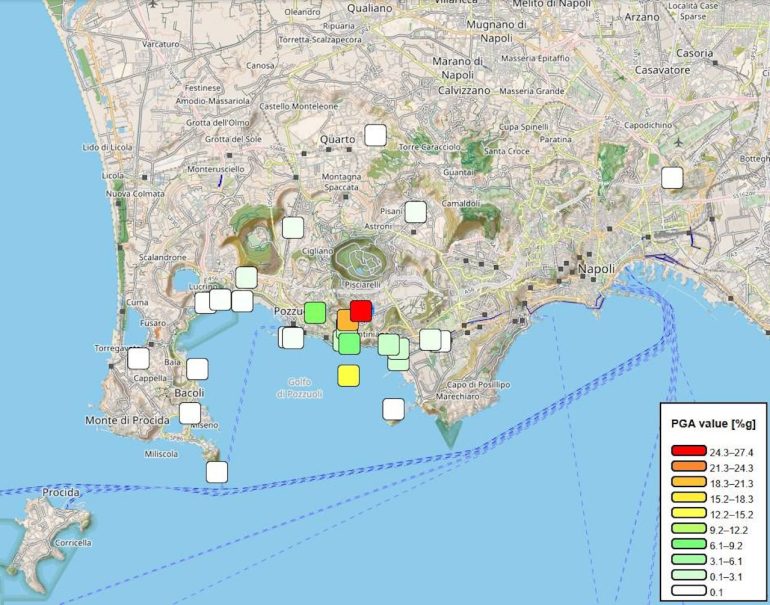 Campi Flegrei, le scosse sono 73: sciame ancora in corso