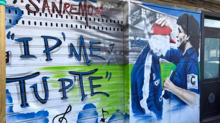 Napoli, vandalizzato il murale di Geolier nel rione Gescal