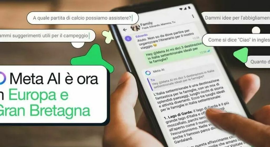 Meta AI arriva anche in Italia: cos’è la chat intelligente e come opera