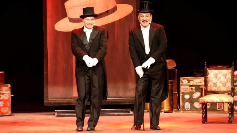 Luciano e Massimo Salvetti al Teatro CortéSe con AvanFratelli