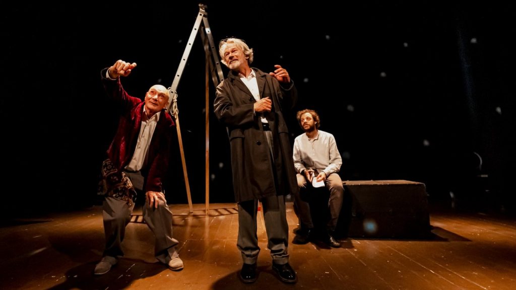 Eccellente performance teatrale di Vetrano, Randisi e Borghesi portata in scena con successo