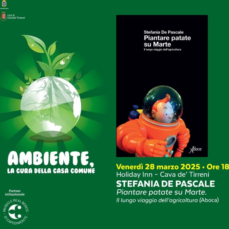 Stefania De Pascale con Piantare patate su Marte apre la XVI edizione del Premio Com&Te