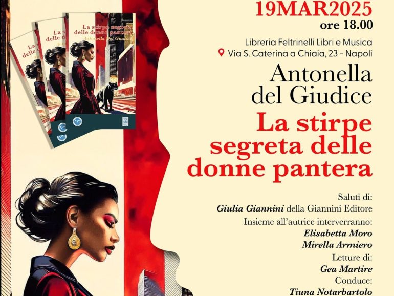 Il nuovo romanzo di Antonella del Giudice “La stirpe delle donne pantera” arriva in libreria
