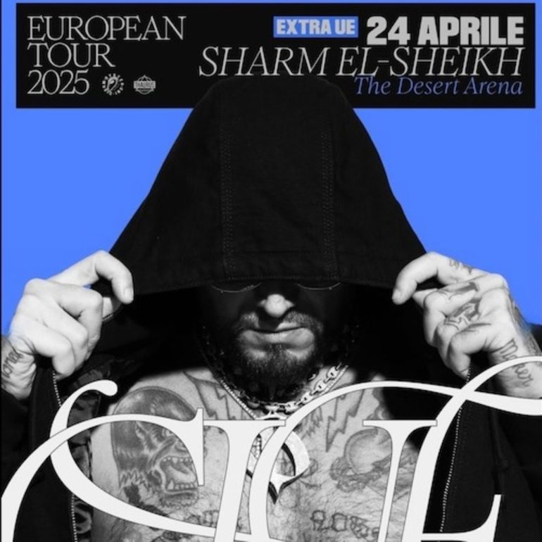 Guè anima la serata alla Desert Arena di Sharm El Sheikh il 24 aprile
