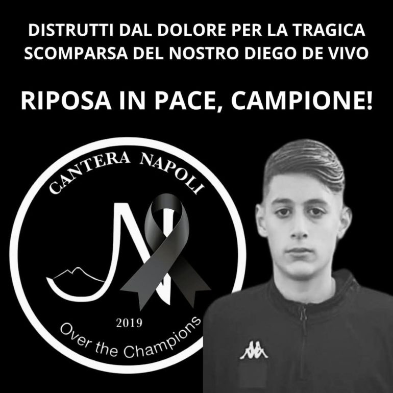 Napoli, indagine sulla morte del baby calciatore Diego De Vivo