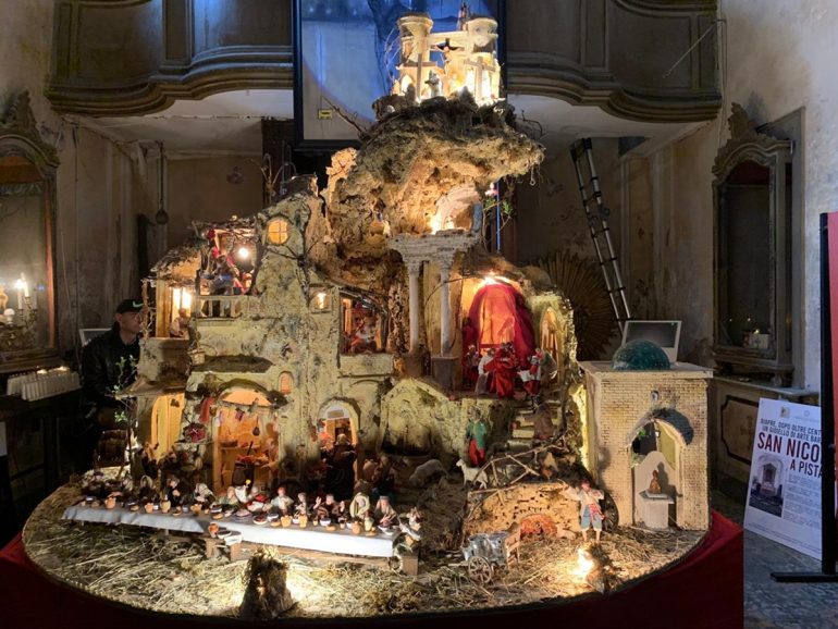 Napoli, torna il grande Presepio di Pasqua nella chiesa di San Nicola a Pistaso