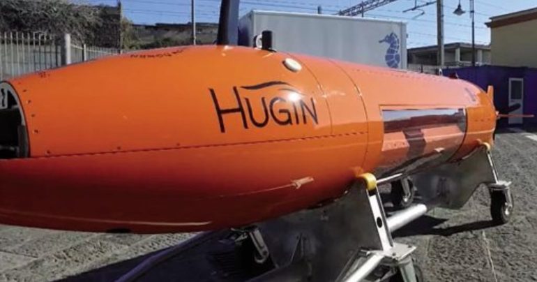 Hugin, il sottomarino senza pilota che monitorerà i Campi Flegrei