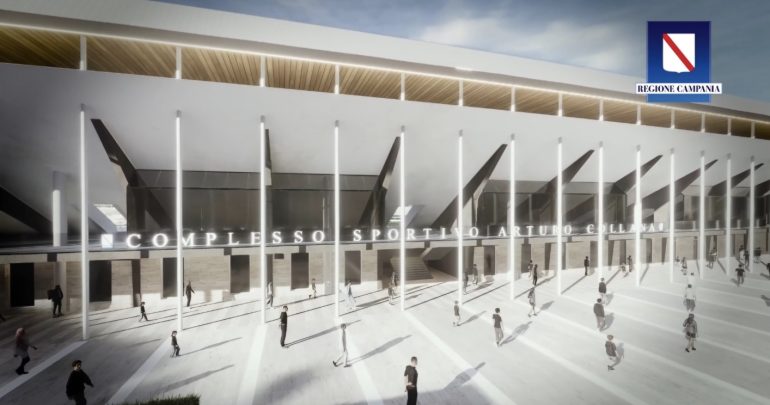 Napoli, ecco il nuovo Stadio Collana: 63 milioni per il rilancio