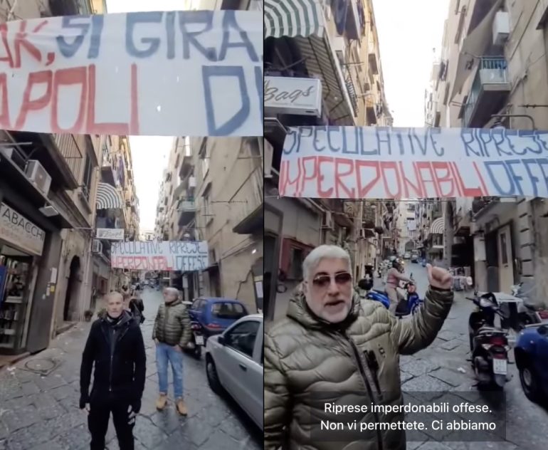 Quartieri Spagnoli contro le riprese di Gomorra: “Non vi vogliamo”