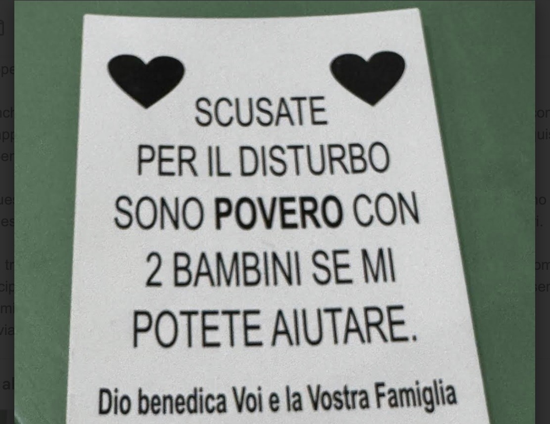 Secondigliano, allarme per la “truffa del bambino affamato”