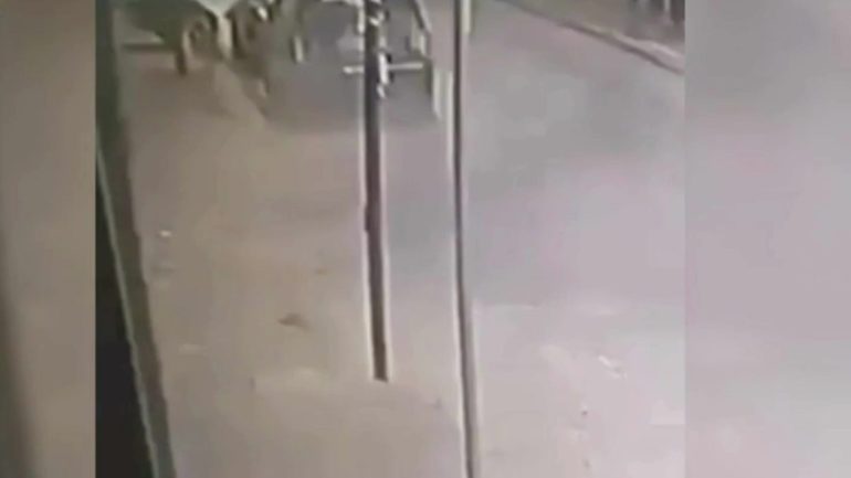 Una immagine del rapimento