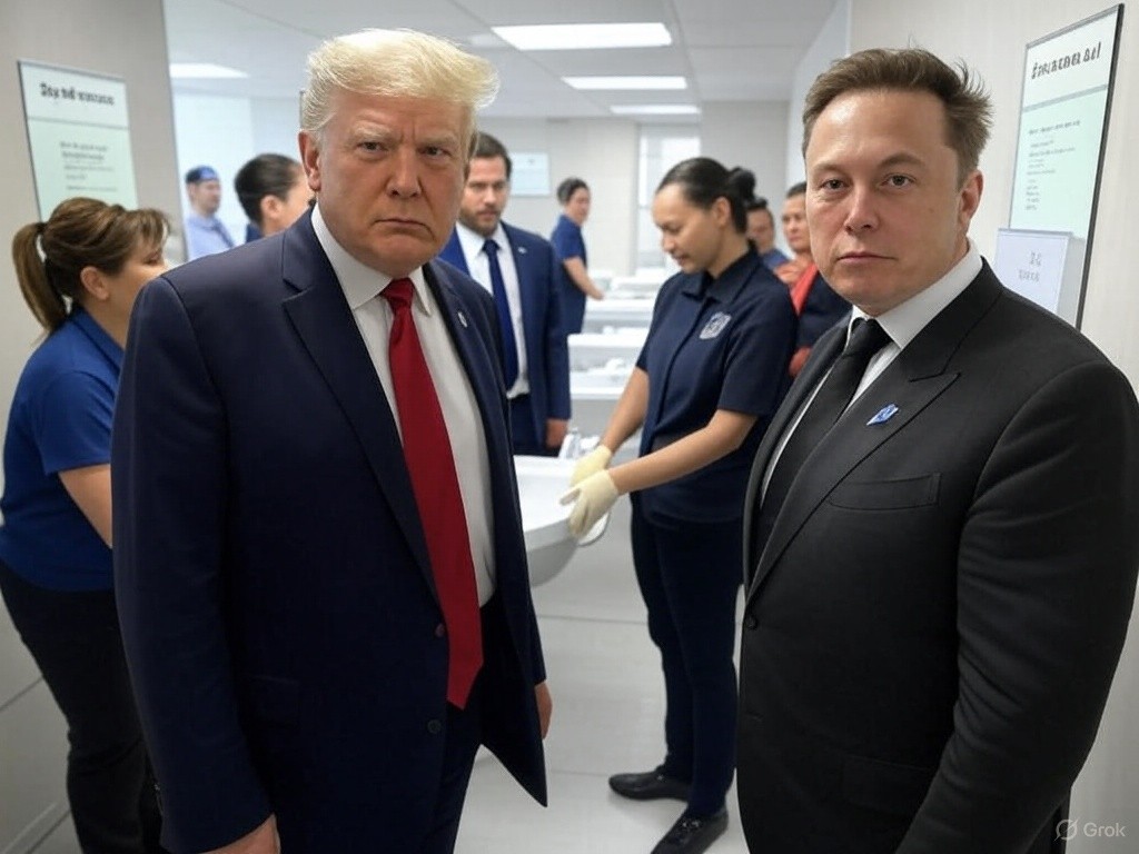 Trump e Musk fanno sul serio: dipendenti federali a pulire bagni e raccogliere spazzatura, altro che smart working