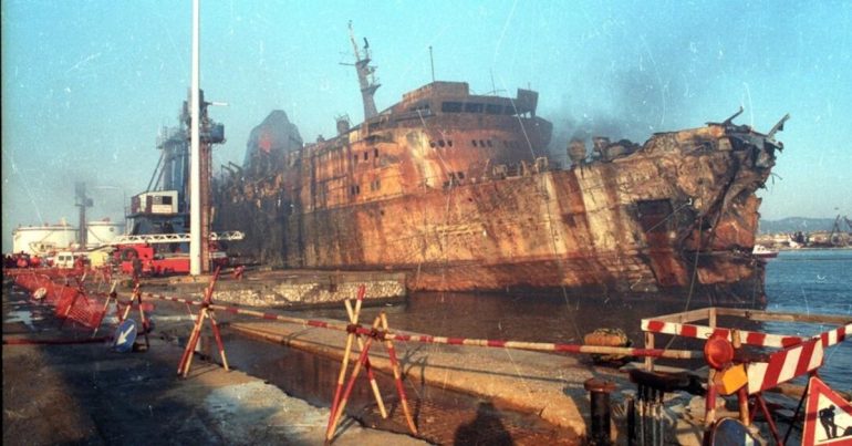 Moby Prince, Ercolano ricorda le vittime a 34 anni dalla tragedia