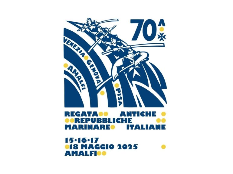 Amalfi, svelata l’identità visiva della 70ª Regata delle Antiche Repubbliche Marinare