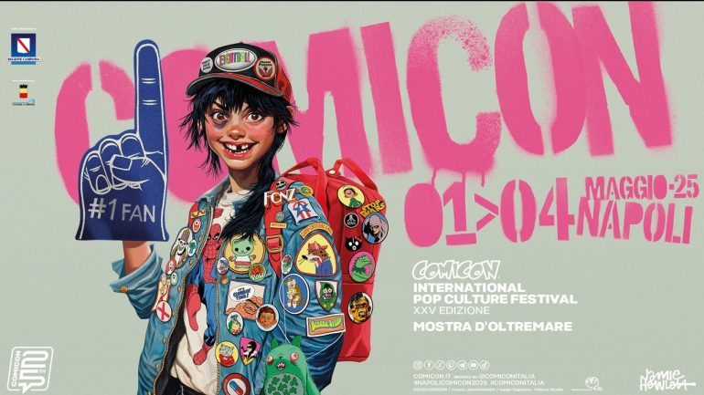 COMICON Napoli: il programma con tutti gli appuntamenti di domani, sabato 3 maggio