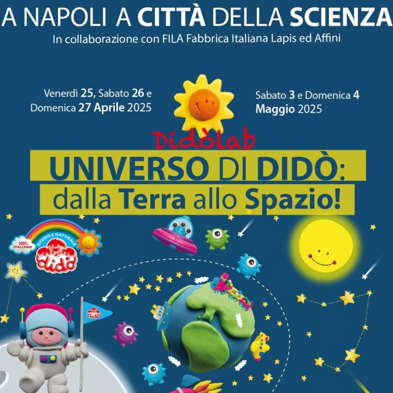 Universo di Didò: dalla Terra allo Spazio –  Tornano i DidòLab a Città della Scienza