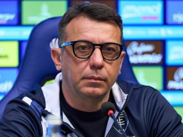 Empoli-Napoli, D’Aversa: “C’è rammarico per le occasioni sprecate”