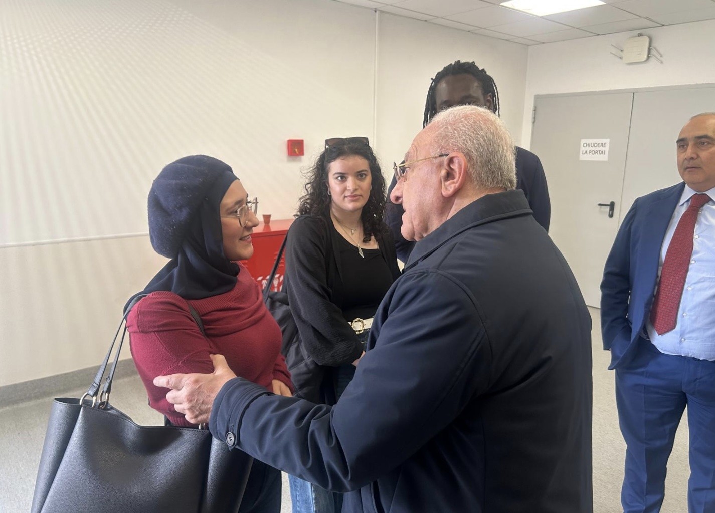 Tragedia del Faito, De Luca in ospedale dal 23enne ferito