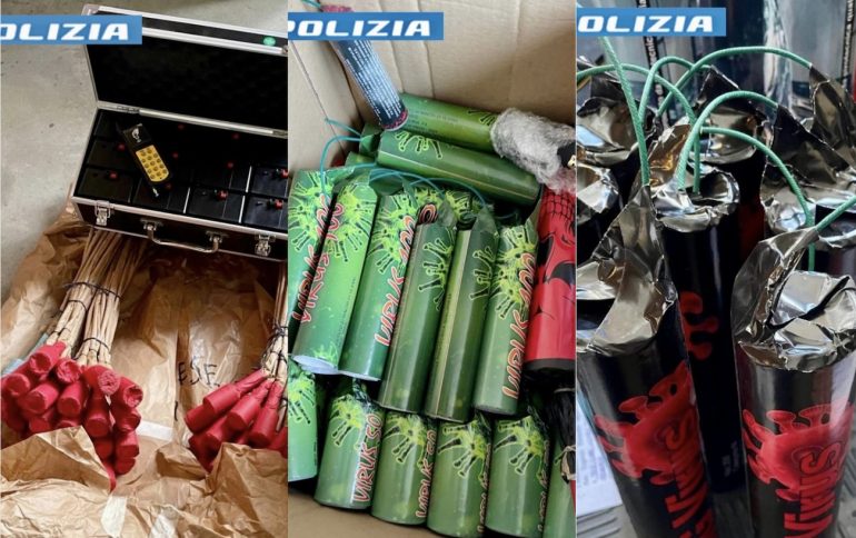 Napoli, spediva “articoli per la casa” in tutta Italia ma erano fuochi illegali: arrestato