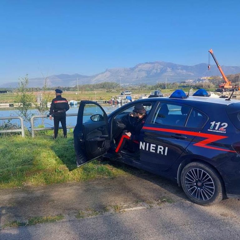 Ladro di barche arrestato alla foce del Garigliano