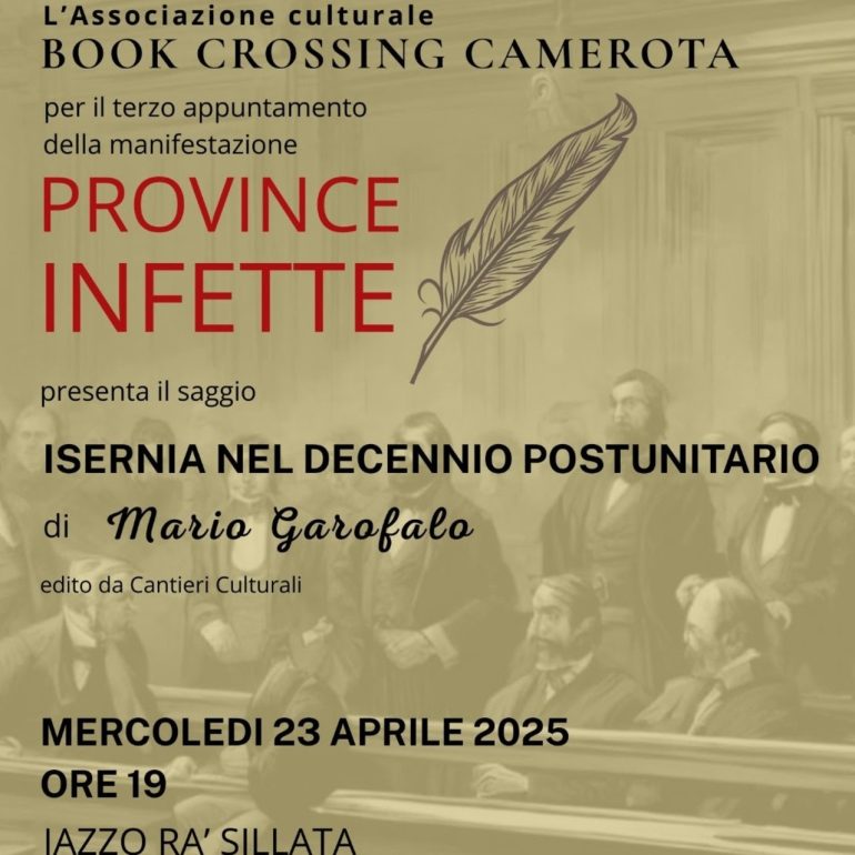 A Licusati tornano i briganti con Province Infette: la presentazione del libro Isernia nel decennio postunitario