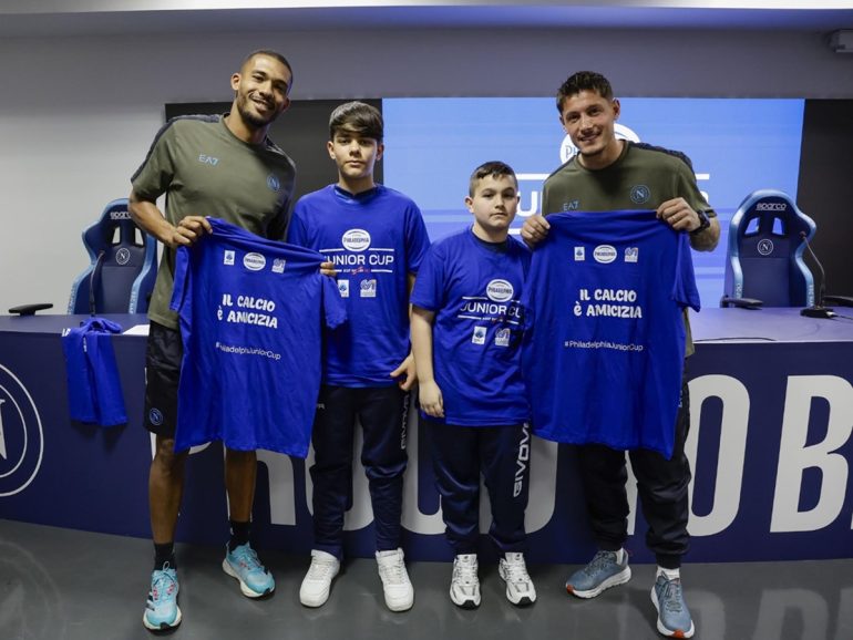 La SSC Napoli ospita la Philadelphia Junior Cup