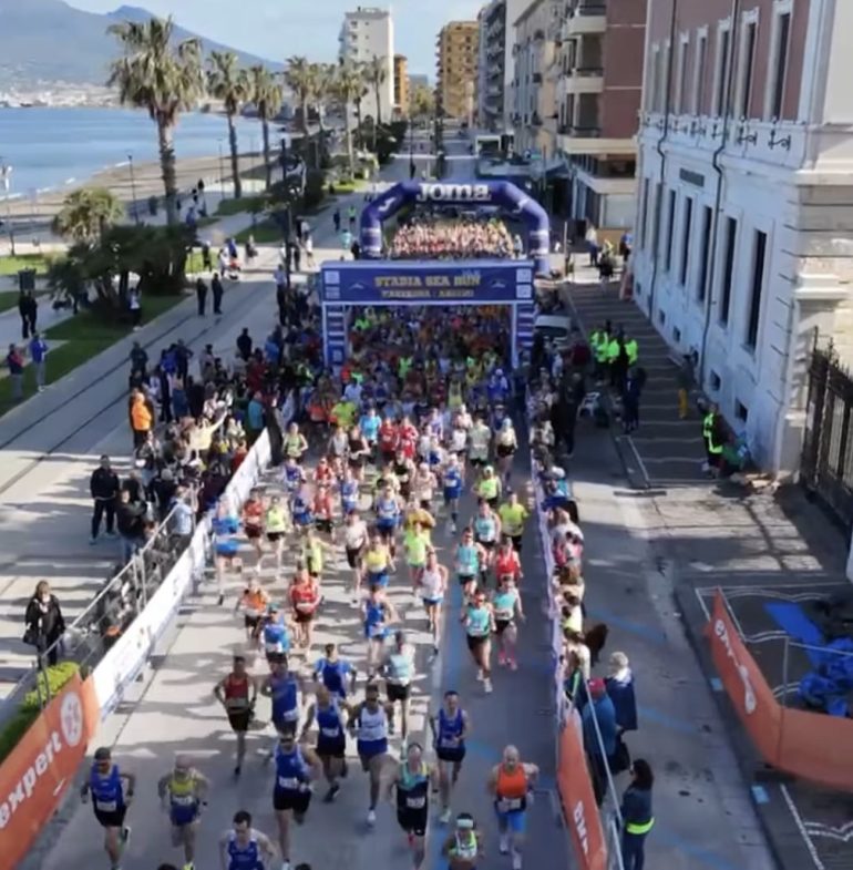 Il debutto della Stabia Sea Run tra sport e bellezza del territorio stabiese.