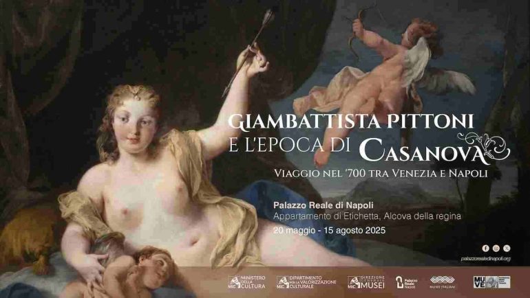 Palazzo Reale di Napoli, inaugurata la mostra di Pittoni per celebrare Casanova