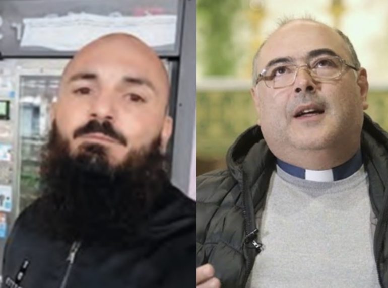 Maddaloni, uomo dei Belforte aggredisce il prete in chiesa durante il funerale del padre