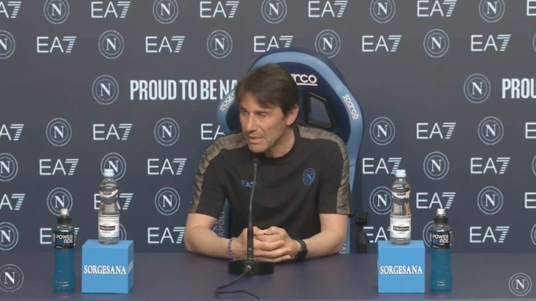 Conte: “C’è tanta voglia di fare la storia. Questa squadra merita lo scudetto”