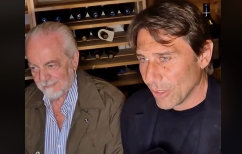 Conte e De Laurentiis, resa dei conti a Napoli dopo il ko di Bologna: “Così non si va avanti”