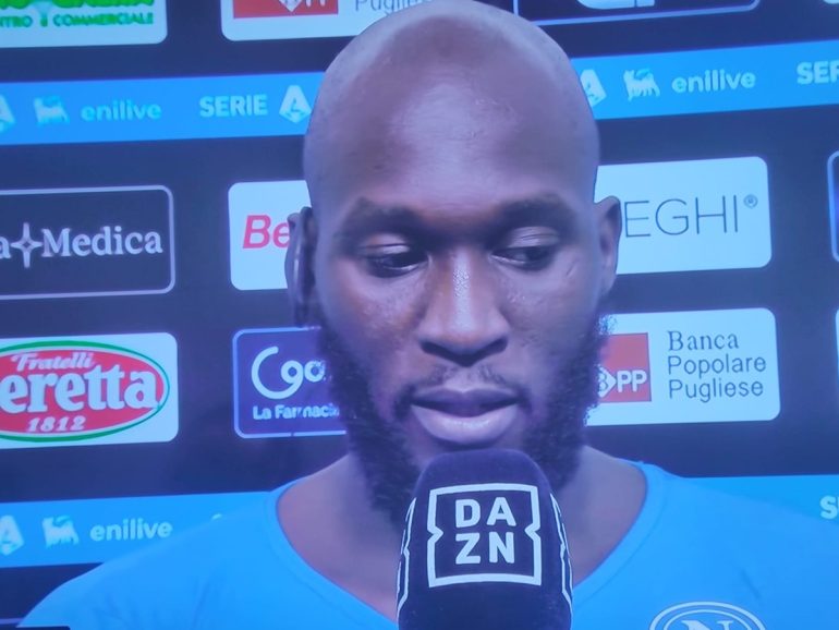 Lukaku ai tifosi del Napoli: “Tornerò presto”