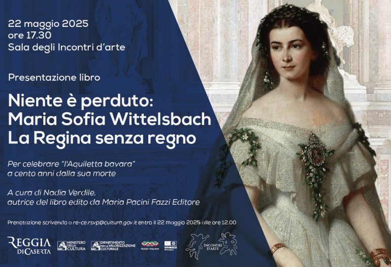 Niente è perduto!, Alla Reggia di Caserta l’ultimo libro di Nadia Verdile