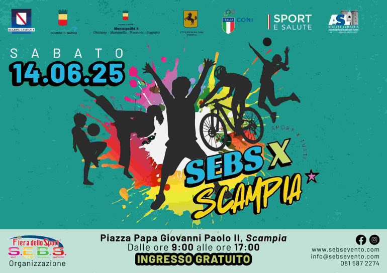 Conferenza stampa di presentazione della seconda edizione di SEBS X SCAMPIA