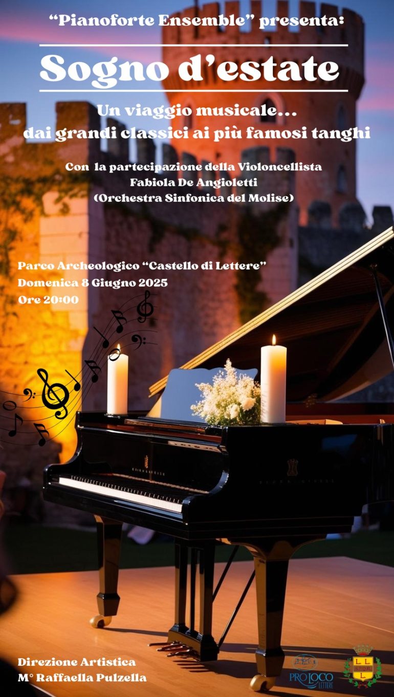 Lettere: Sogno d’estate, giovani pianisti in concerto al Castello