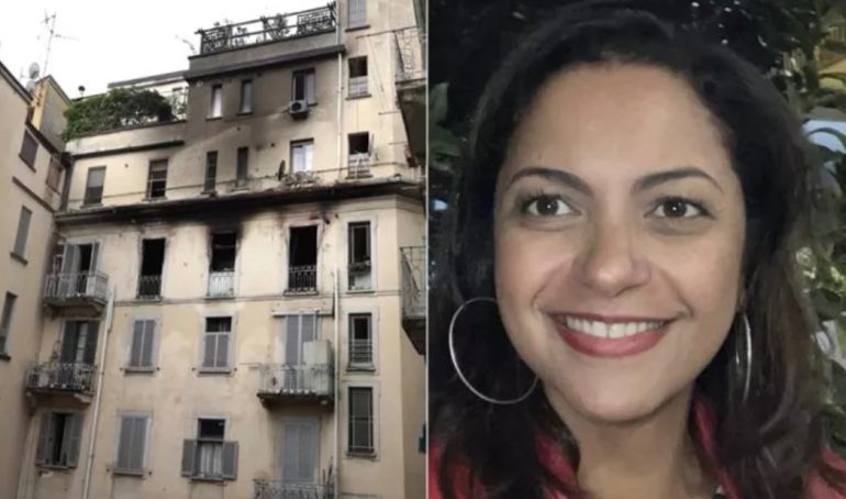 Donna si getta dal quarto piano per fuggire all’incendio e muore