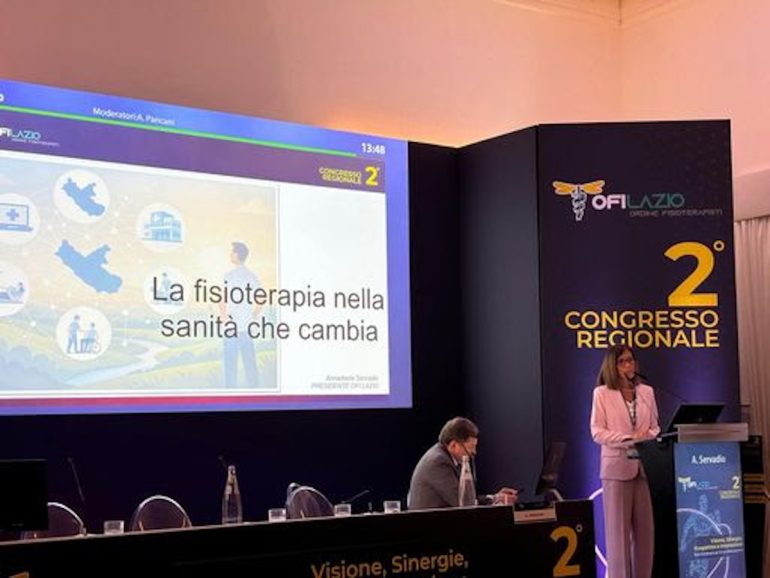 Fisioterapia, al via a Roma secondo congresso Ofi Lazio