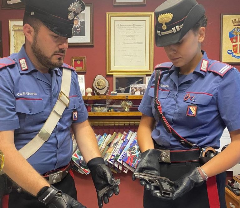 San Giorgio a Cremano, trovata pistola