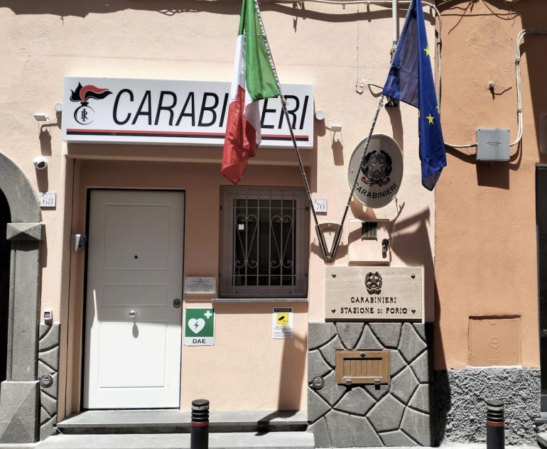 Forio d’Ischia, riapre domani la stazione Carabinieri