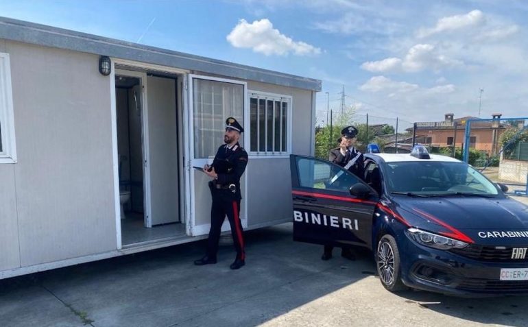 Scafati, scoperta raffineria in un container