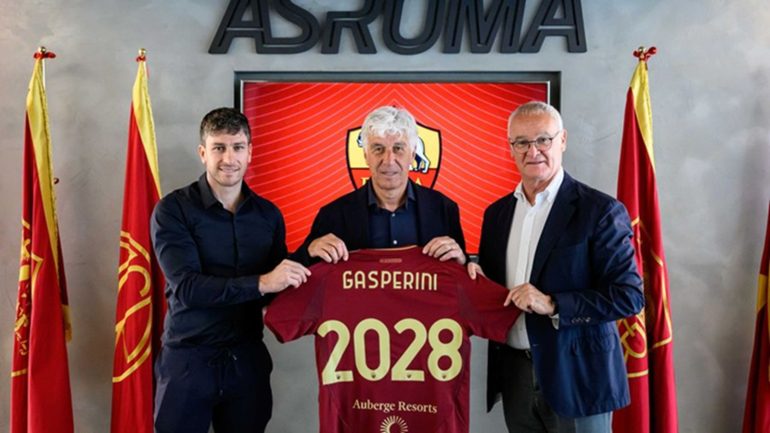Roma, Gasperini si presenta: “Ho detto no alla Juve, qui per puntare in alto”