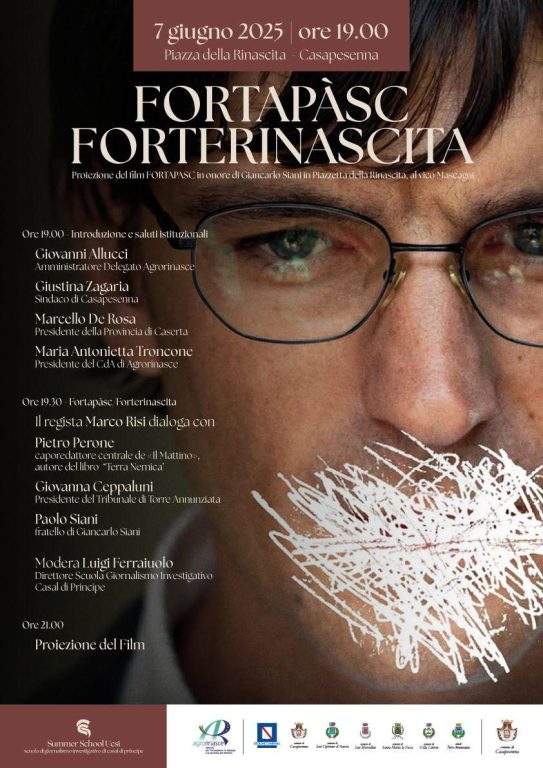 Unmissable event in Casapesenna: “Fortapàsc” under the stars with Marco Risi