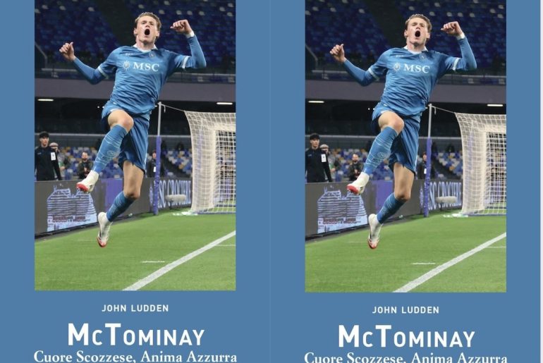 Arriva il libro su Scott Mc Tominay, l’eroe inatteso che ha conquistato Napoli