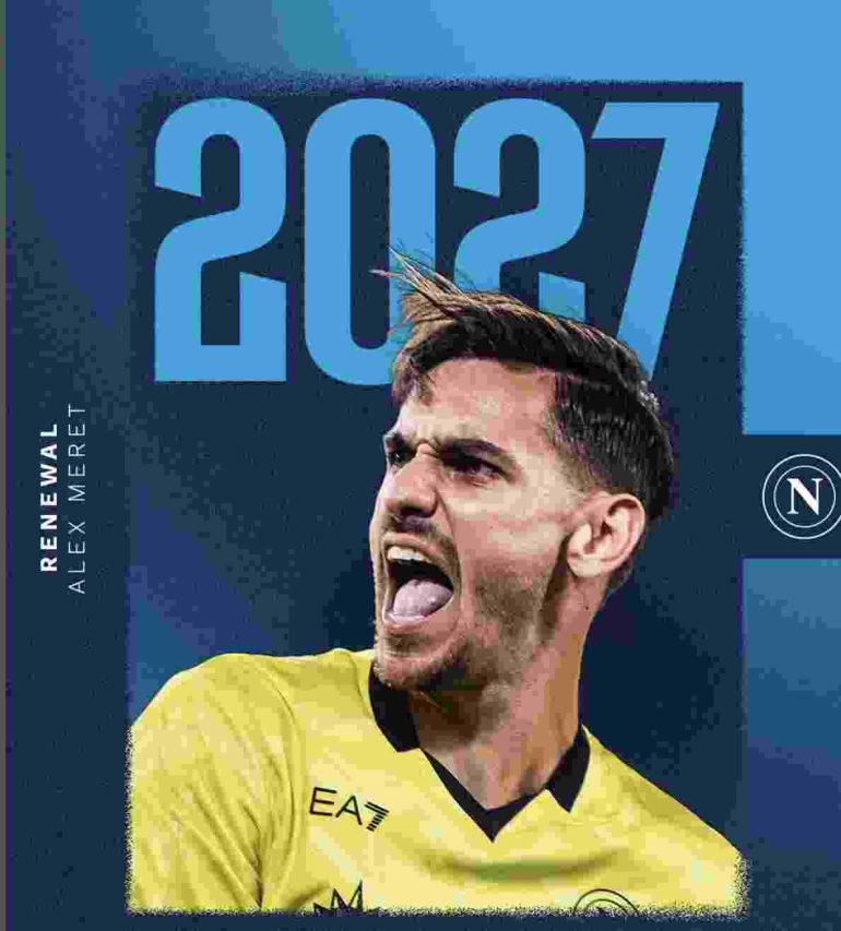 Napoli, ufficiale il rinnovo di Meret e la cessione di Rafa Marin