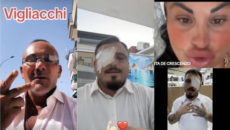 Napoli, aggredito il figlio di Rita De Crescenzo ma per il web è una trovata pubblicitaria
