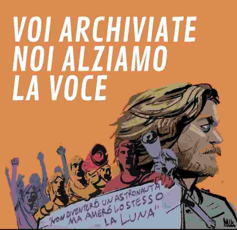 Napoli torna in piazza per Mario Paciolla