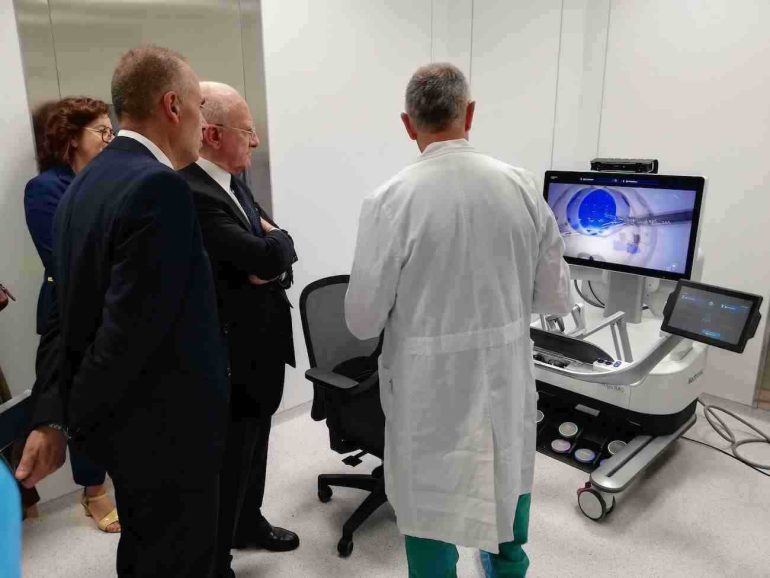 Caserta, inaugurata la nuova piastra operatoria all’Ospedale