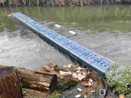 Mare Pulito, la Provincia di Caserta installa barriere anti-rifiuti alle foci del Volturno e del Garigliano