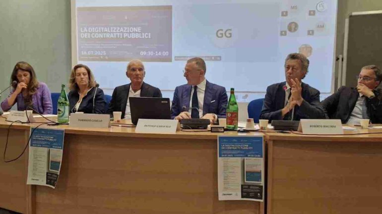 Napoli, la Soresa discute su “Digitalizzazione dei Contratti Pubblici”